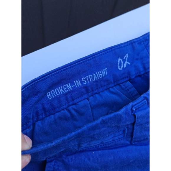 GAP Khakis Broken-In Straight Women's Size 2 Blue Chino Pants - Picture 6 of 6